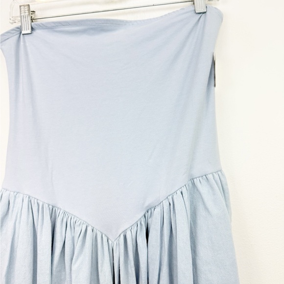 Free People Onda Tube Midi Dress Ballad Blue Size Medium New with Tags - Picture 3 of 11